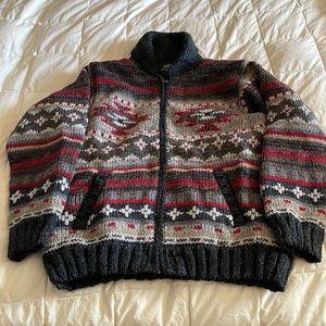 Territory Ahead wool cardigan zip sweater